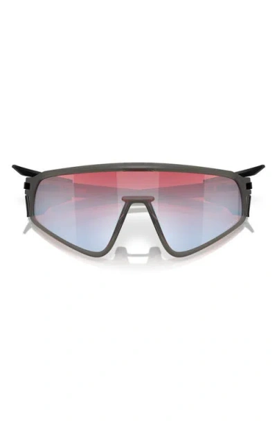 Oakley Latch Panel Rectangular Sunglasses In Black