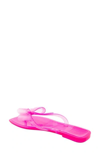 Bcbgeneration Lima Bow Flip Flop In Multi