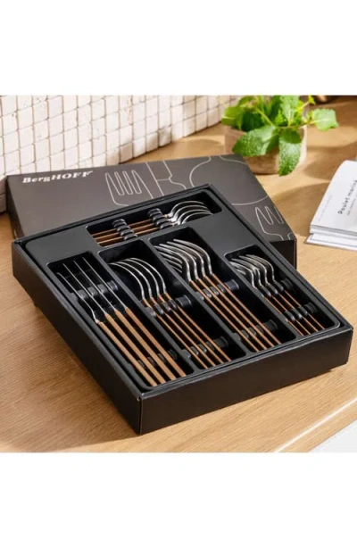 Berghoff 20-piece Flatware Set In Brown