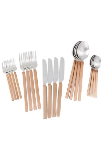 Berghoff 20-piece Flatware Set In Brown