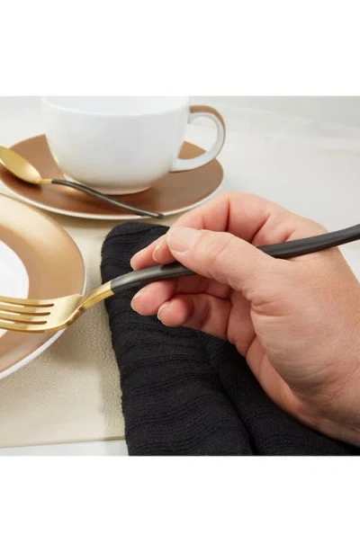 Berghoff Dina 24-piece Flatware Set In Black