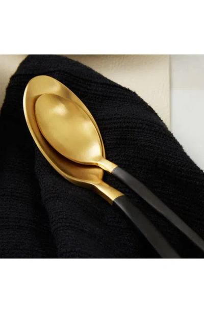 Berghoff Dina 24-piece Flatware Set In Black