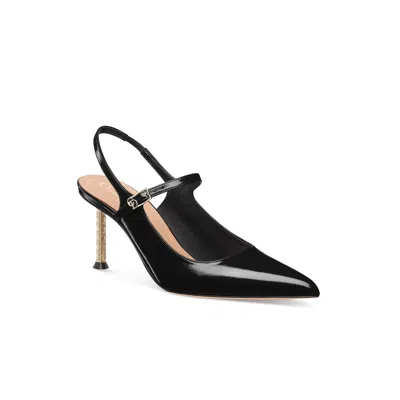 Dior Icon Slingback Pump In Black