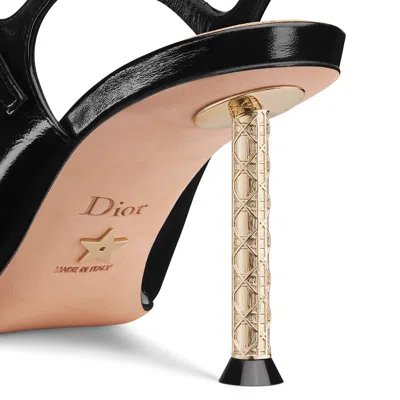 Dior Icon Slingback Pump In Black