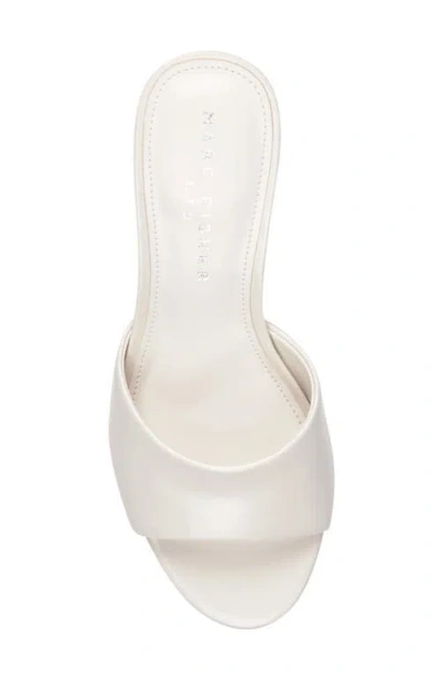 Marc Fisher Ltd Finny Slide Sandal In White