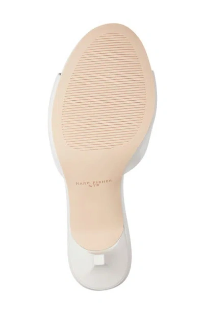 Marc Fisher Ltd Finny Slide Sandal In White