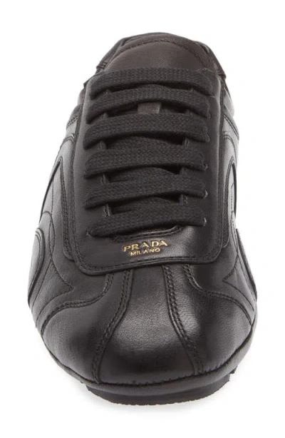 Prada Black Suede And Re Nylon Montecarlo Re Edition 2005 Sneakers In Multi