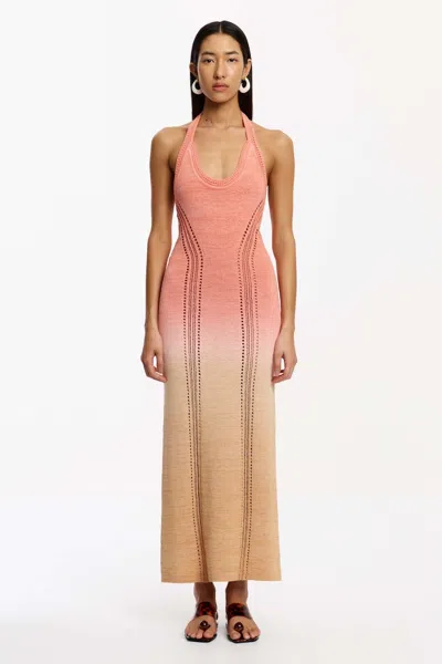Significant Other Clemence Maxi Dress Solar Dip Dye In Multi