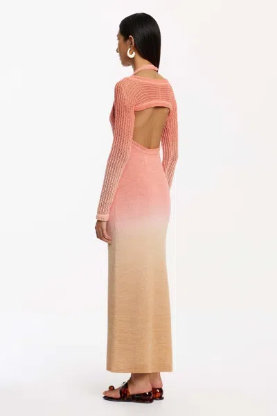 Significant Other Clemence Maxi Dress Solar Dip Dye In Multi