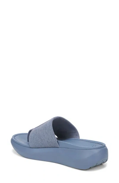 Vionic Aqua Flip Flop In Blue