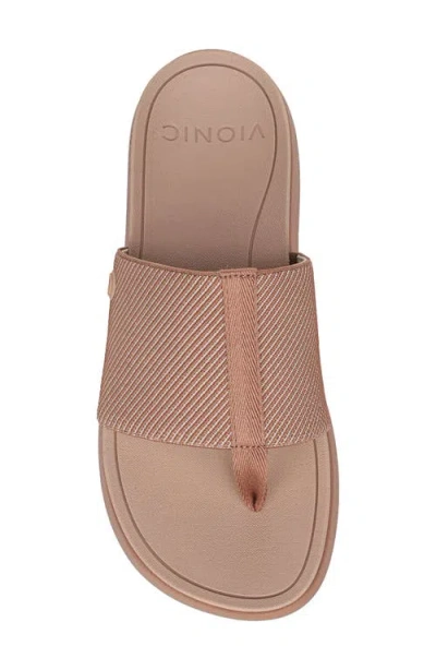 Vionic Aqua Flip Flop In Multi