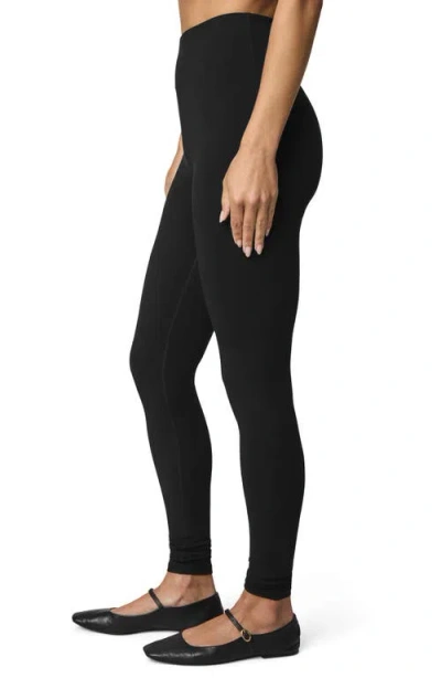 Splendid Interlock Leggings In Black