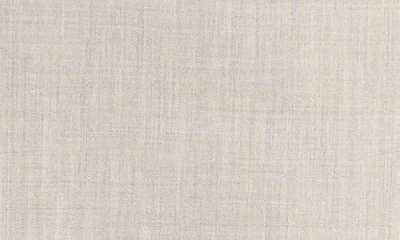 Hugo Boss Melange A-line Skirt In Virgin Wool In Neutral