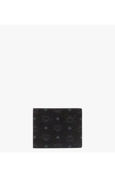 Mcm Bifold Wallet In Black