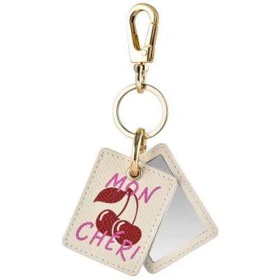 Posh Tech Mirrored Bag Charm For Airtag® In Multi