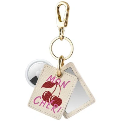 Posh Tech Mirrored Bag Charm For Airtag® In Multi