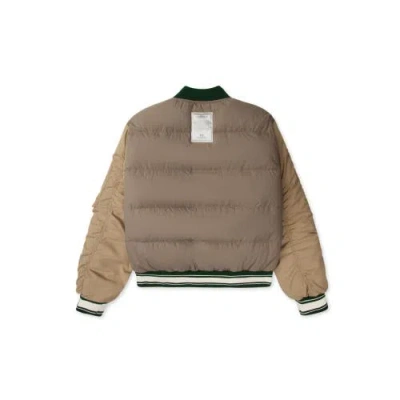 Alphastyle Hamden Mens Reversible Down Varsity Jacket In Multi