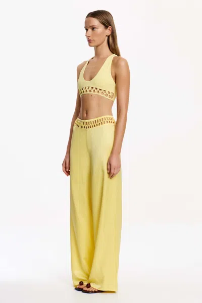 Significant Other Imali Pant In Yellow