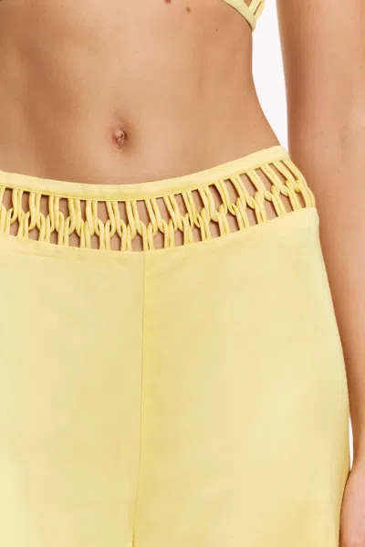 Significant Other Imali Pant In Yellow