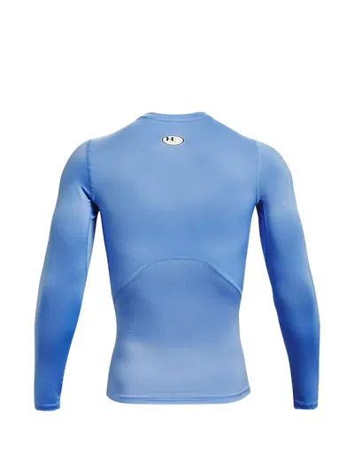 Under Armour Mens  Heatgear Armour Comp L/s T-shirt In Blue