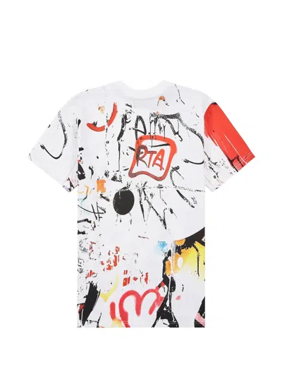 Rta Liam Graffiti T-shirt In Multi