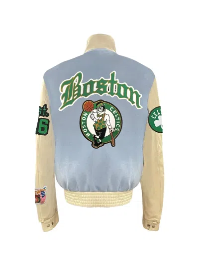 Jeff Hamilton X Nba Button-fastening Jacket In Multi