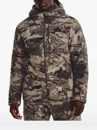 Under Armour Camouflage-pattern Rut Jacket In Multi