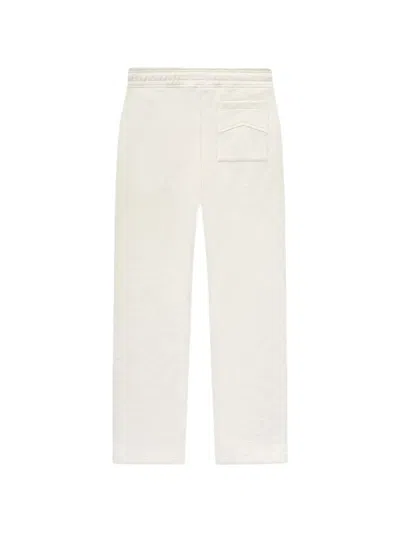 Rhude Script Logo-print Track Pants In White