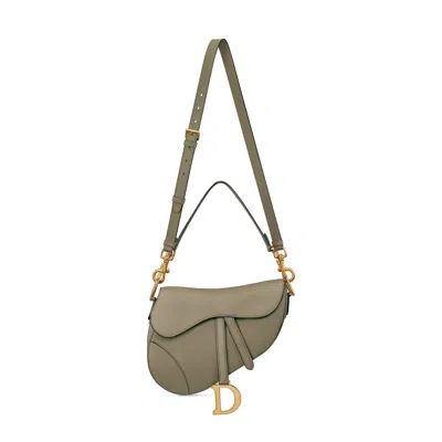 Dior Saddle Bag With Strap In Red