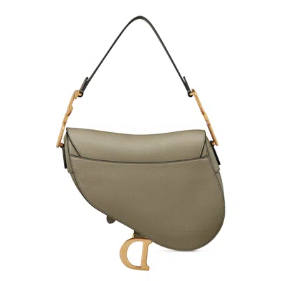 Dior Saddle Bag With Strap In Red
