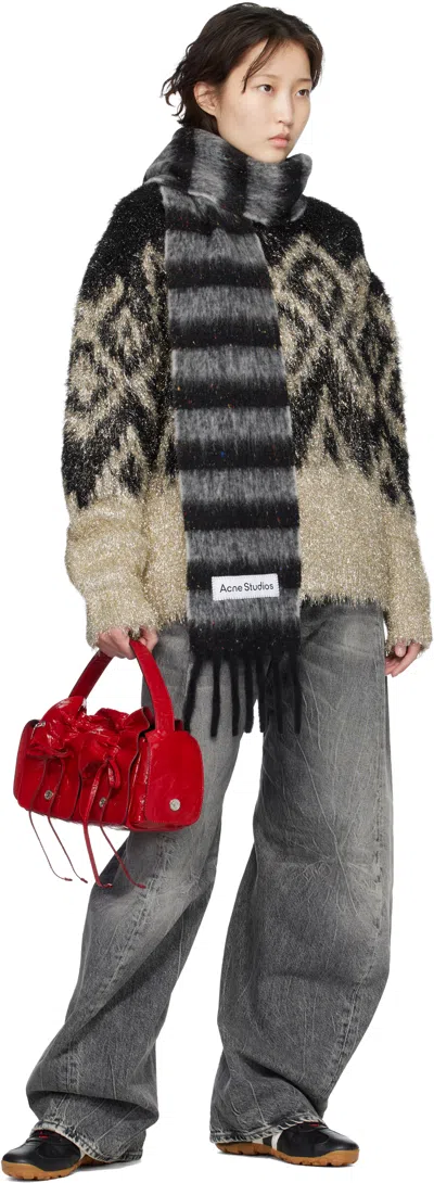 Acne Studios Red Multipocket Bag