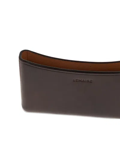 Lemaire Curved Wallet In Pattern