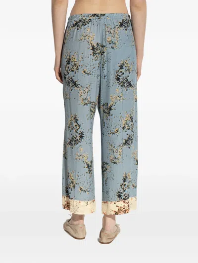 Paul Smith Print Button Trousers In Multi