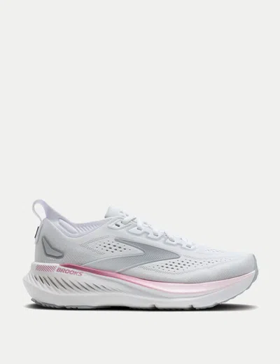 Brooks Womens  Glycerin 23 In White/grey