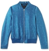 ALEXANDER MCQUEEN Printed Wool and Silk-Blend Twill Bomber Jacket