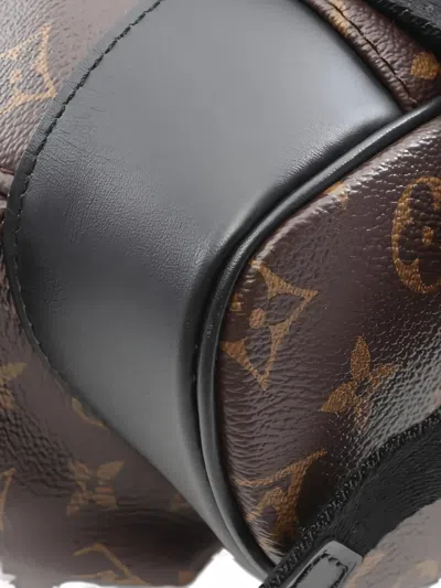 Pre-owned Louis Vuitton 2018 Mm Christopher Monogram Canvas Backpack In Brown
