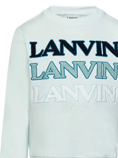 Lanvin Sweatshirt In Blue