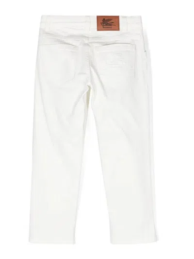 Etro Pants In White