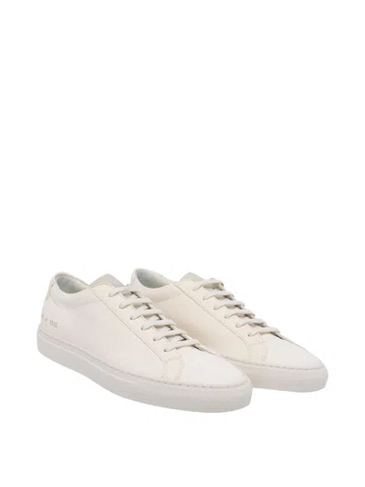 Common Projects Original Achilles Low Leather Sneakers In White