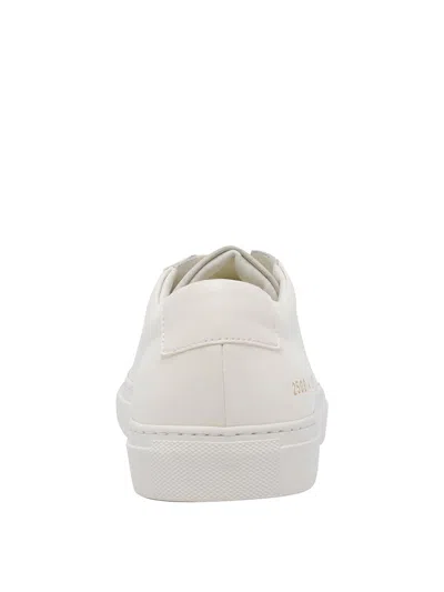 Common Projects Original Achilles Low Leather Sneakers In White