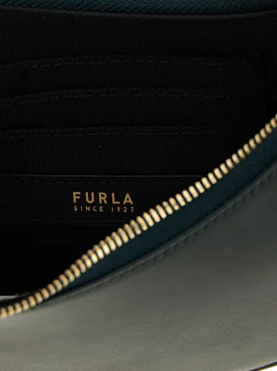 Furla Delizia Mini Bag Nero Black Soft Calf Leather Woman