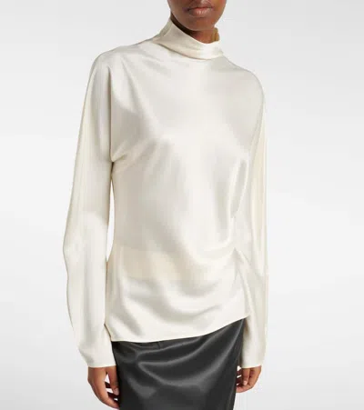 Rohe Róhe Satin Top In White