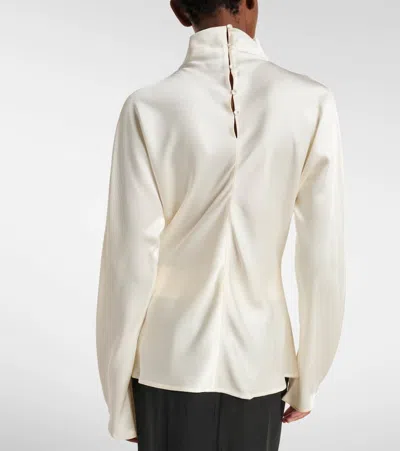 Rohe Róhe Satin Top In White