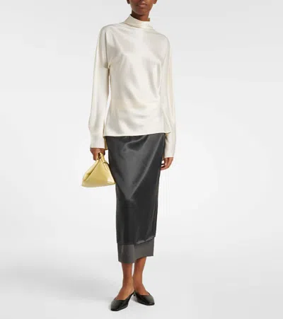 Rohe Róhe Satin Top In White