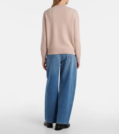 Givenchy Cropped Cardigan In Wool And Cashmere In Brown