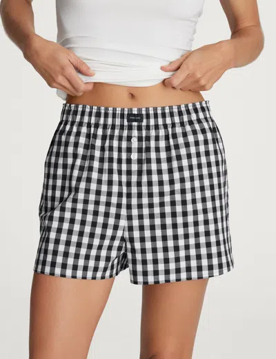 Tommy John Woven Lounge Boxer Shorts In Pink