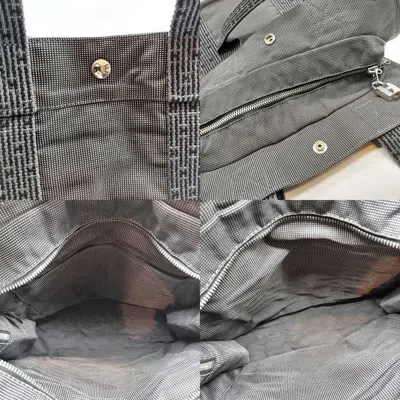 Pre-owned Hermes Gray Canvas Backpack ()