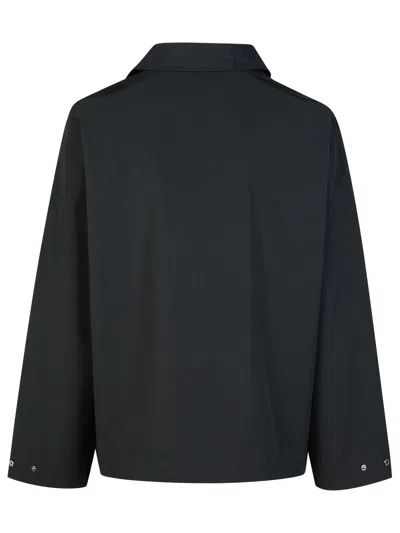 Apc A.p.c. Men Black Polyester Blend Regis Jacket In Black
