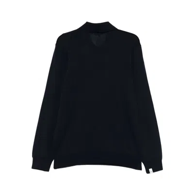 Apc Sweaters Blue In Black