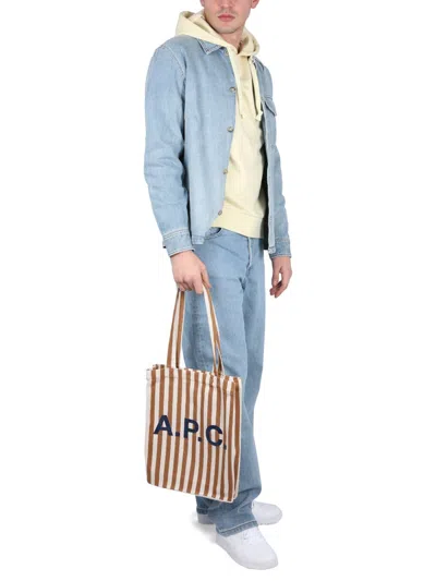 Apc A.p.c. Men Larry Sweatshirt In Yellow
